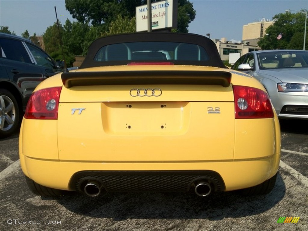 Imola Yellow 2004 Audi TT 3.2 quattro Roadster Exterior Photo #67371323