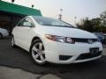 Taffeta White - Civic EX-L Coupe Photo No. 2