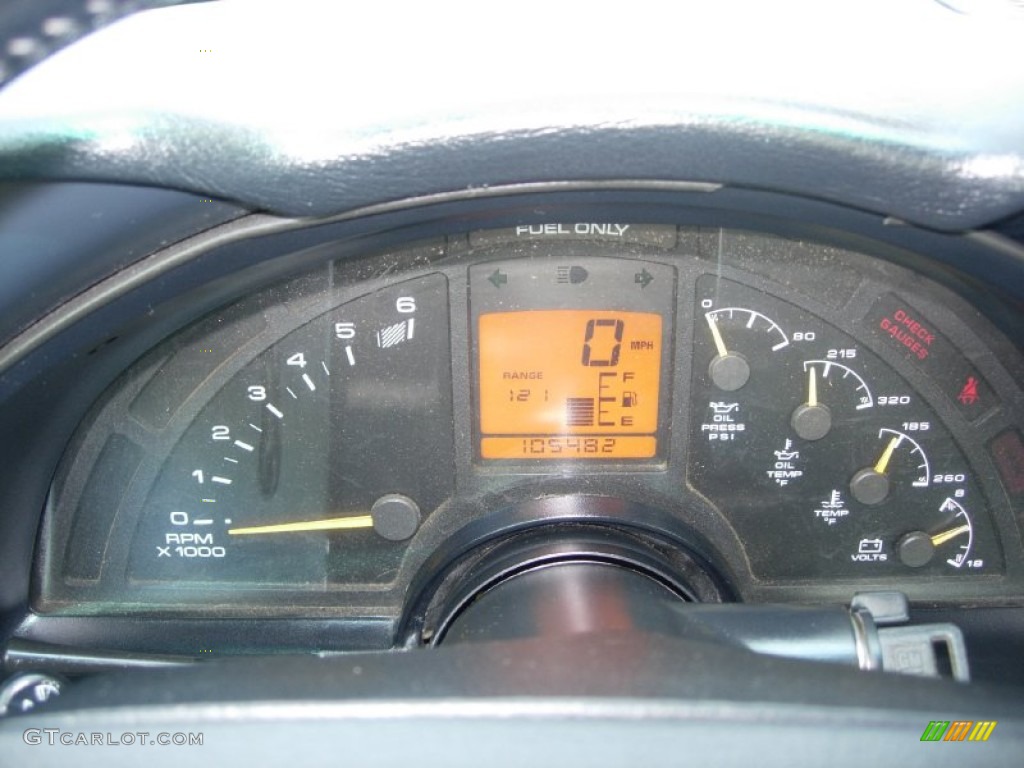 1994 Chevrolet Corvette Coupe Gauges Photo #67372226