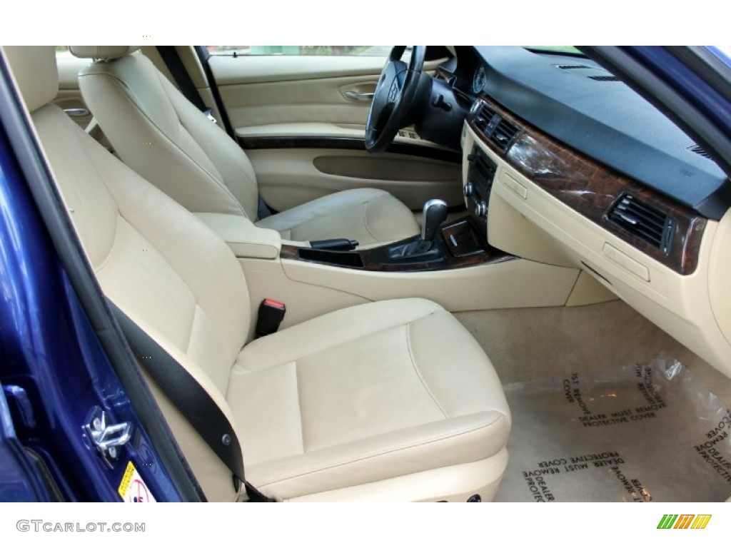 2007 3 Series 328i Sedan - Montego Blue Metallic / Beige photo #36