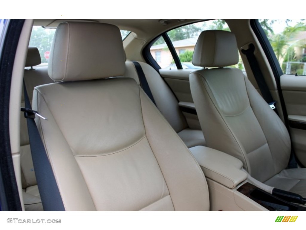2007 3 Series 328i Sedan - Montego Blue Metallic / Beige photo #44