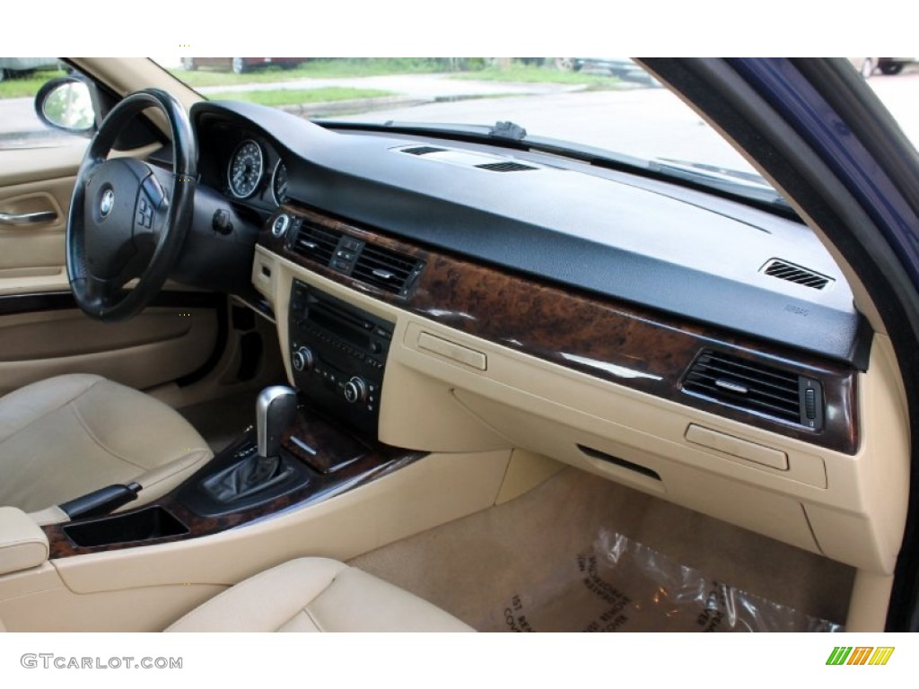 2007 3 Series 328i Sedan - Montego Blue Metallic / Beige photo #54
