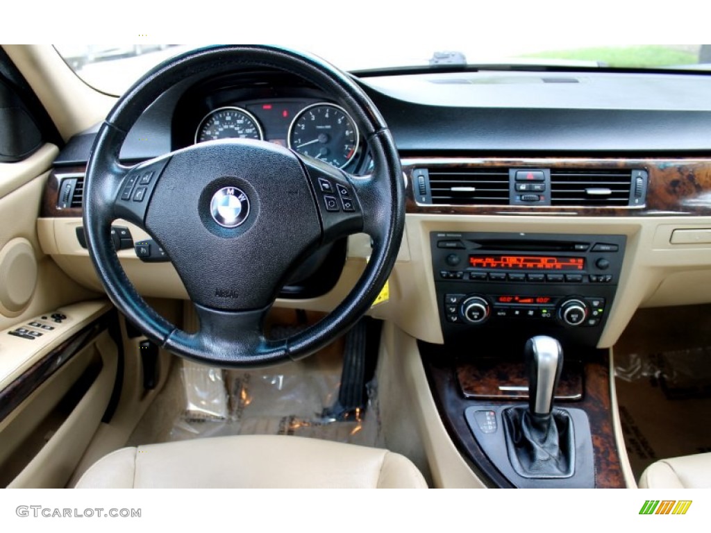 2007 3 Series 328i Sedan - Montego Blue Metallic / Beige photo #61