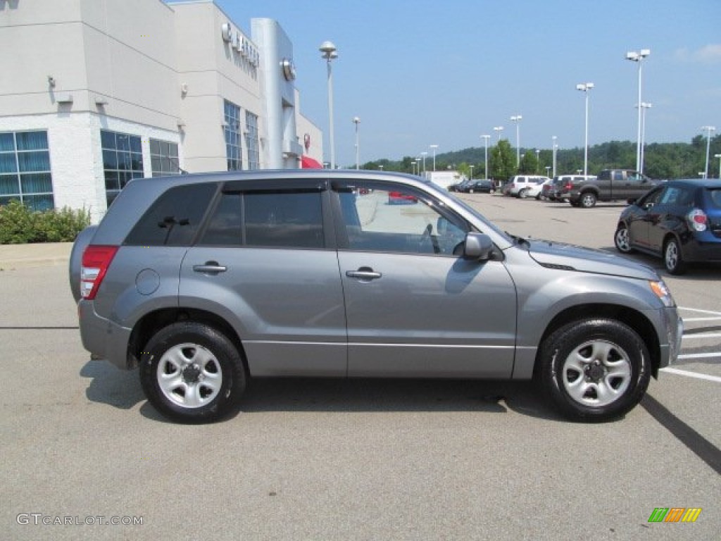 2010 Grand Vitara Premium 4x4 - Slate Grey Metallic / Black photo #2