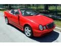 2001 Magma Red Mercedes-Benz CLK 430 Cabriolet  photo #2