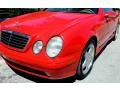 2001 Magma Red Mercedes-Benz CLK 430 Cabriolet  photo #14
