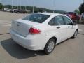 2009 White Suede Ford Focus S Sedan  photo #8