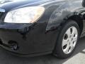 2004 Ebony Black Kia Spectra EX Sedan  photo #8