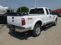 Oxford White - F250 Super Duty Lariat SuperCab 4x4 Photo No. 5