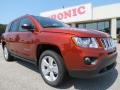 2012 Copperhead Pearl Jeep Compass Latitude  photo #1