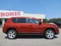 2012 Copperhead Pearl Jeep Compass Latitude  photo #8