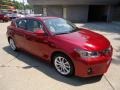 2012 Matador Red Mica Lexus CT 200h Hybrid Premium  photo #6