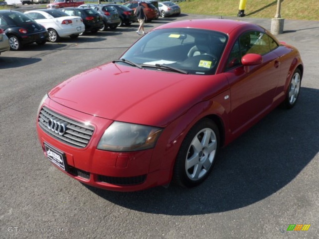 2001 TT 1.8T quattro Coupe - Amulet Red / Ebony Black photo #3