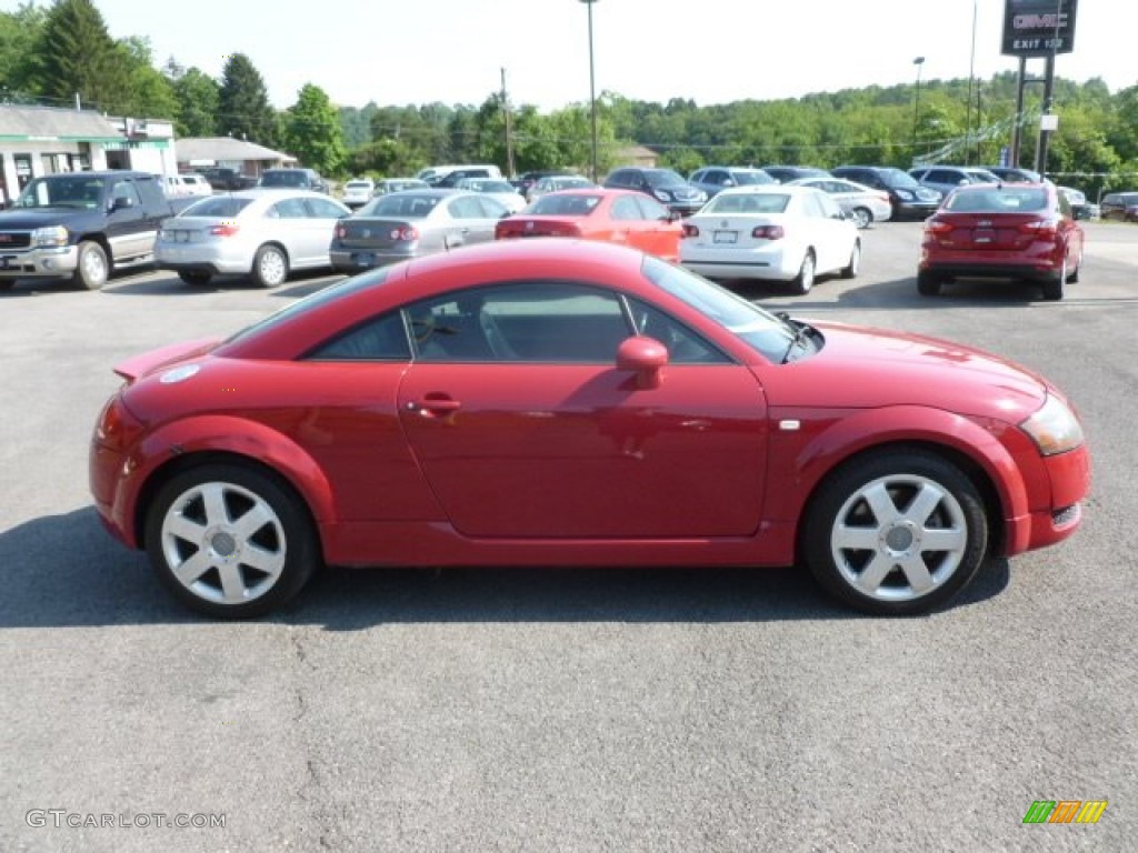 2001 TT 1.8T quattro Coupe - Amulet Red / Ebony Black photo #7