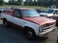 Colorado Red 1990 Dodge Dakota Regular Cab