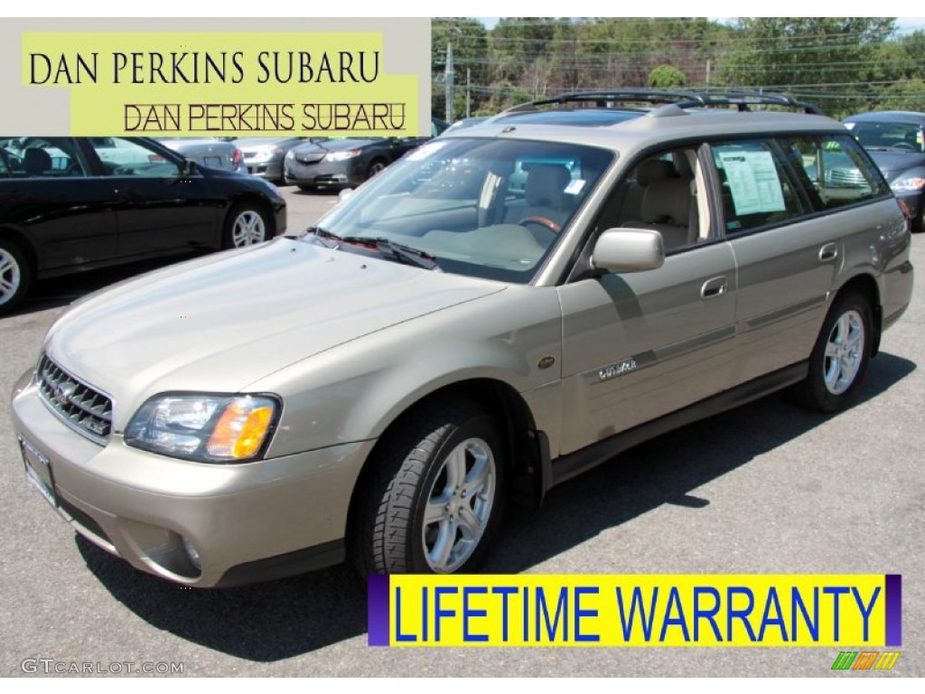 2004 Outback 3.0 L.L.Bean Edition Wagon - Champagne Gold Opal / Beige photo #1