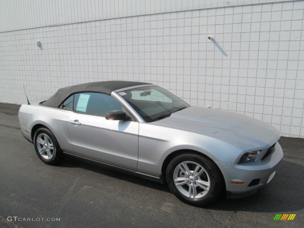 Ingot Silver Metallic 2012 Ford Mustang V6 Convertible Exterior Photo #67379816