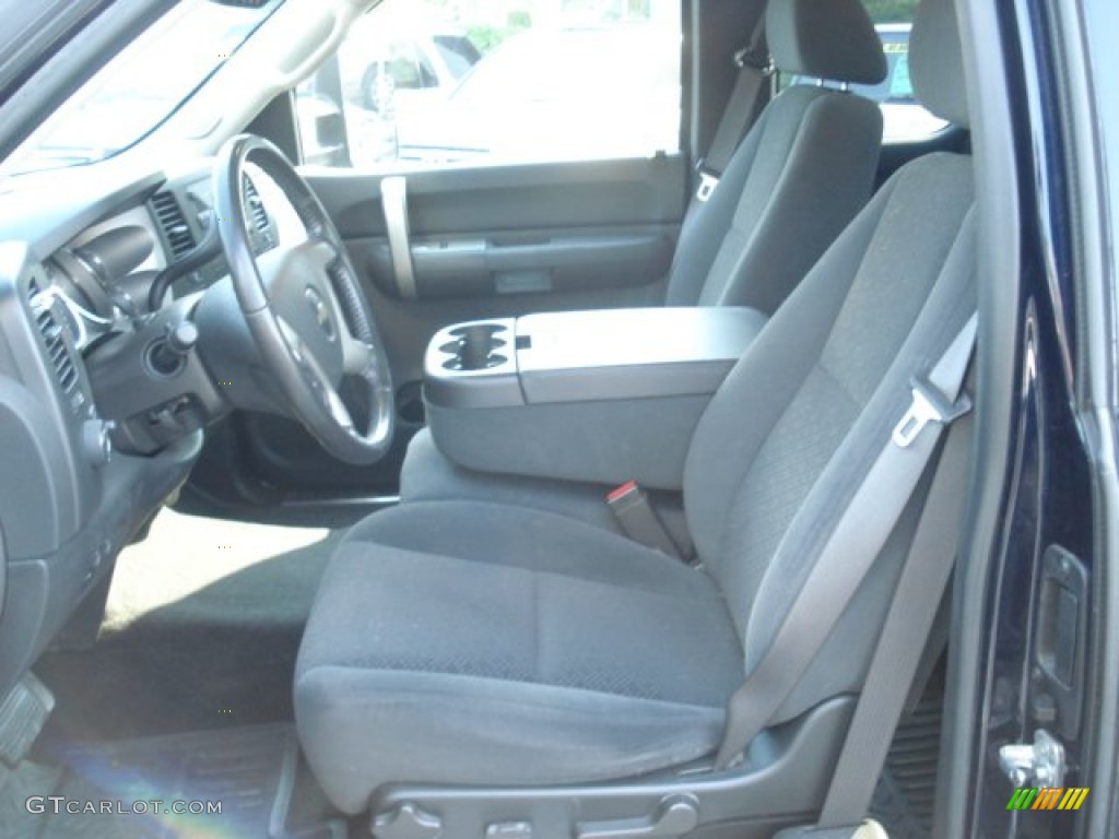 Ebony Interior 2008 Chevrolet Silverado 3500HD LS Crew Cab 4x4 Dually Photo #67379900