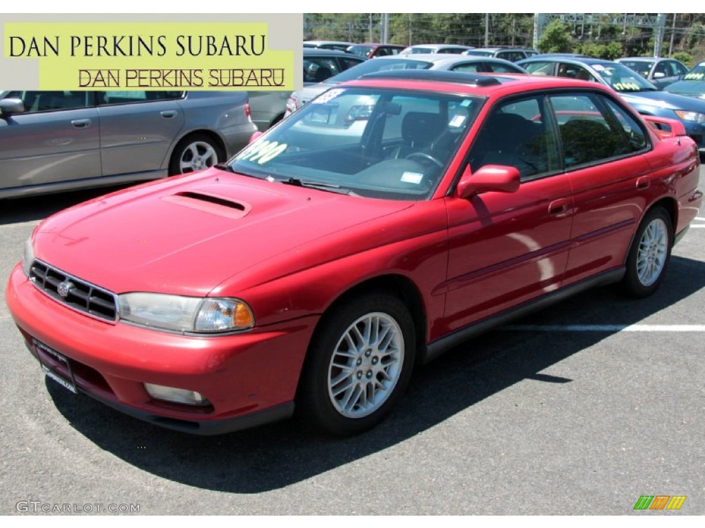 Rio Red Subaru Legacy