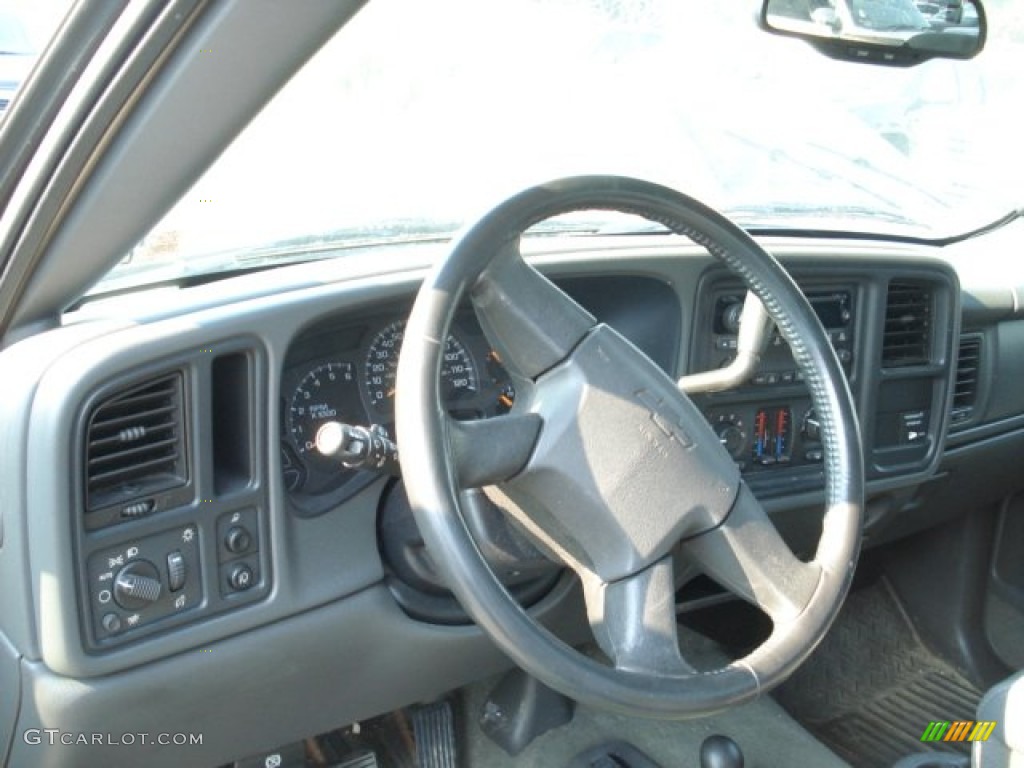 2004 Silverado 1500 LS Regular Cab 4x4 - Sandstone Metallic / Dark Charcoal photo #7