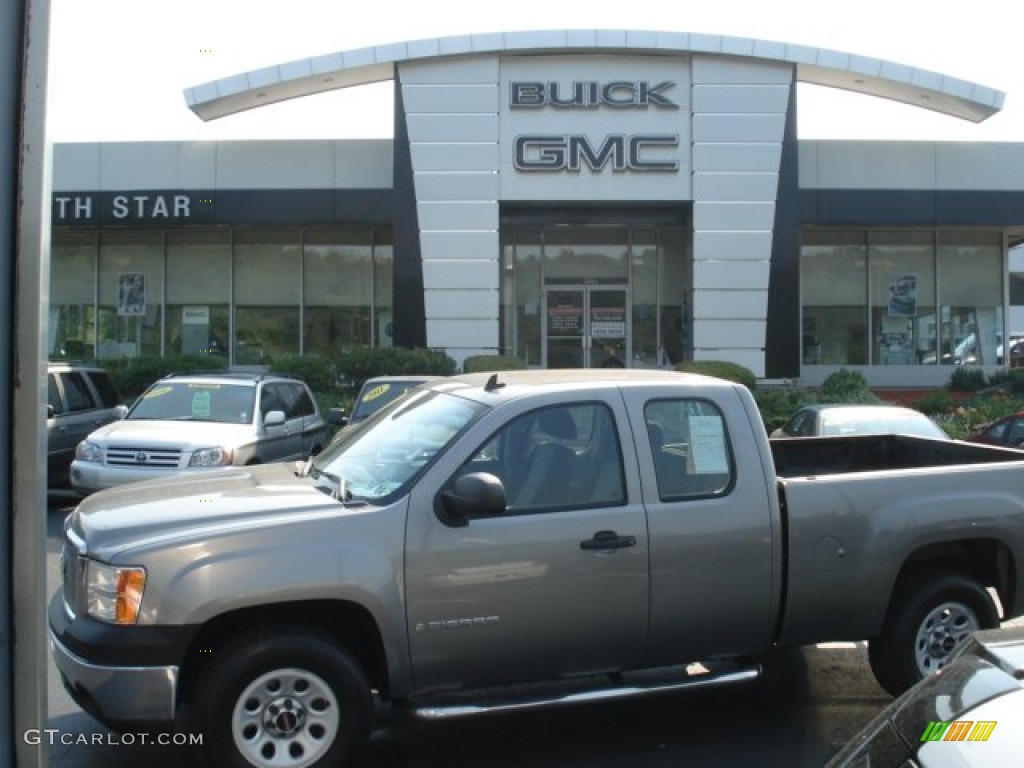 Silver Birch Metallic GMC Sierra 1500