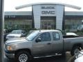 Silver Birch Metallic 2009 GMC Sierra 1500 Work Truck Extended Cab 4x4