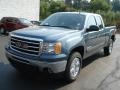 2013 Stealth Gray Metallic GMC Sierra 1500 SLE Extended Cab 4x4  photo #2
