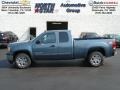 Stealth Gray Metallic - Sierra 1500 SLE Extended Cab 4x4 Photo No. 1