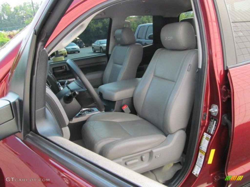 Graphite Gray Interior 2010 Toyota Tundra X-SP Double Cab Photo #67381472