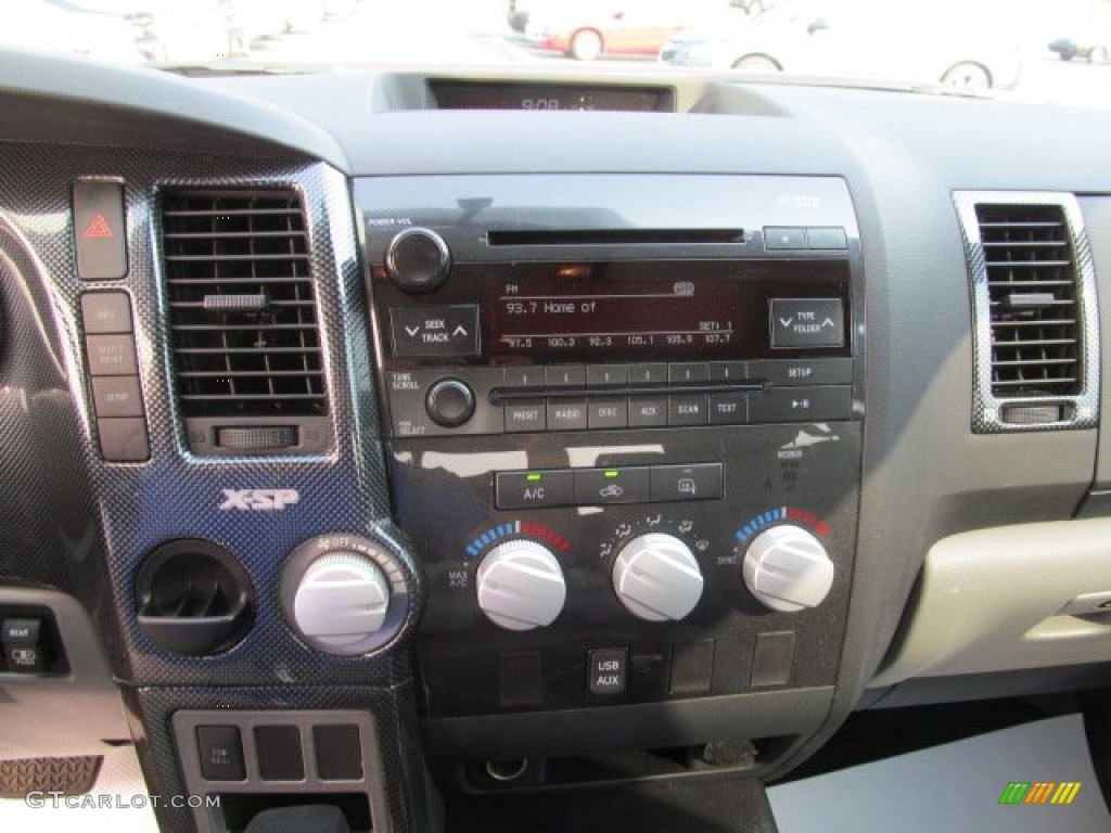 2010 Tundra X-SP Double Cab - Salsa Red Pearl / Graphite Gray photo #19