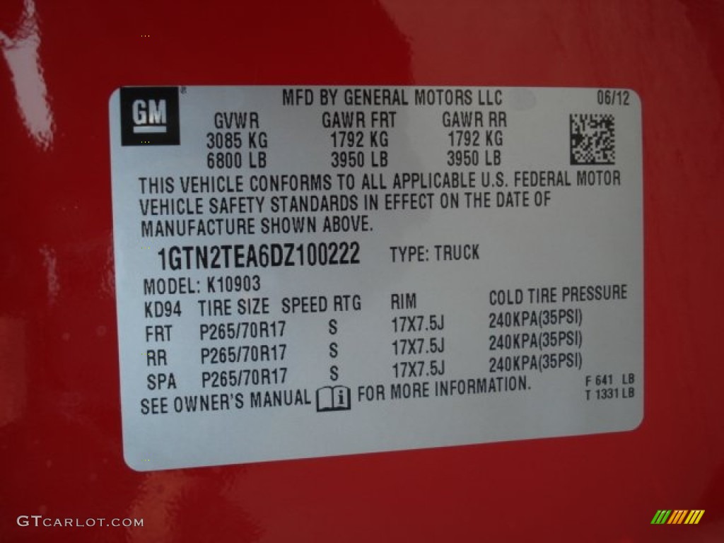 2013 Sierra 1500 Regular Cab 4x4 - Fire Red / Dark Titanium photo #20