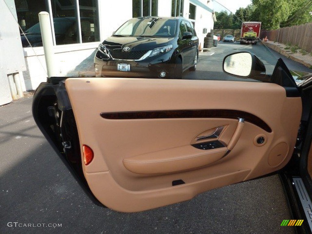 2011 Maserati GranTurismo Convertible GranCabrio Cuoio Door Panel Photo #67382323