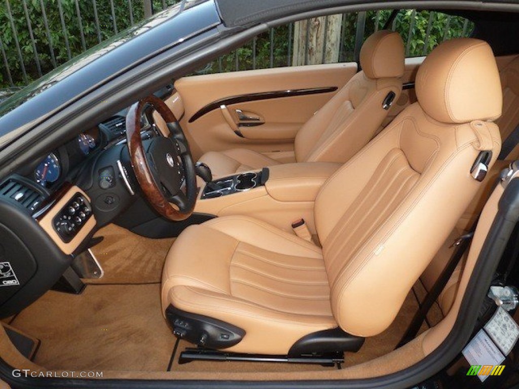 2011 Maserati GranTurismo Convertible GranCabrio Front Seat Photo #67382360
