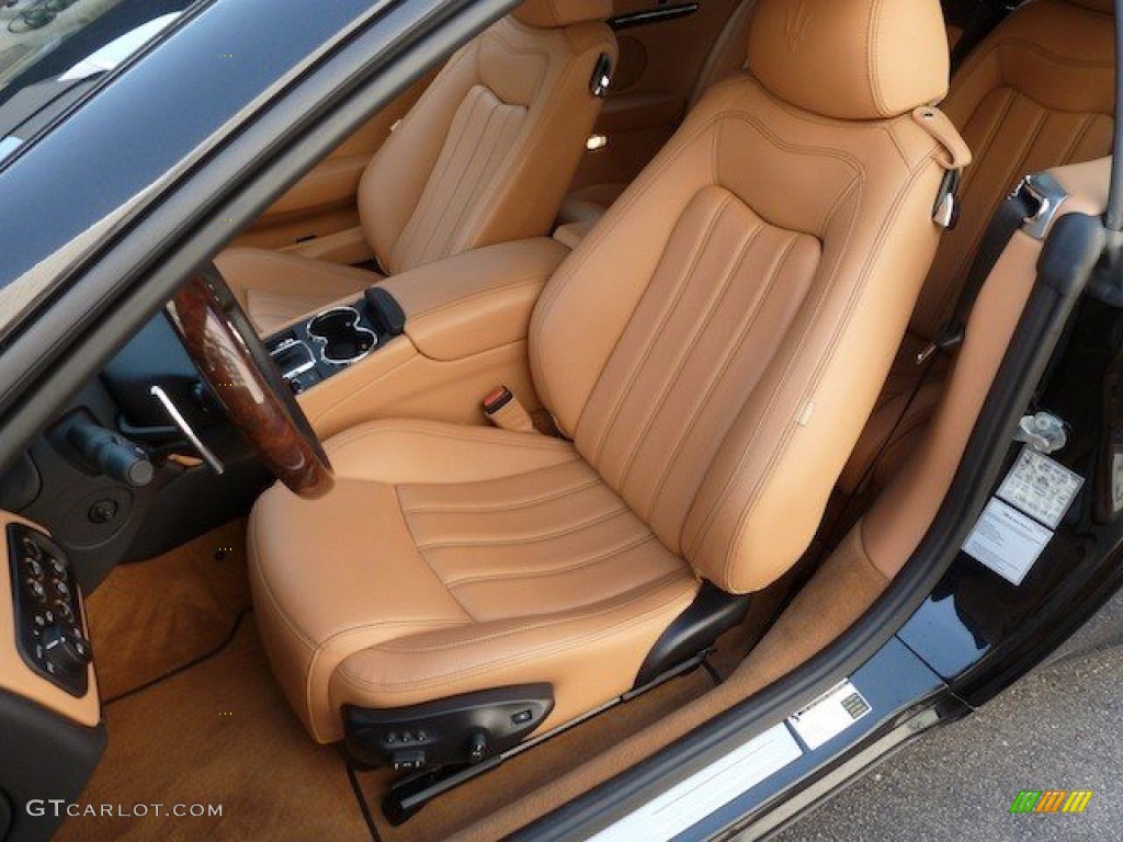 2011 Maserati GranTurismo Convertible GranCabrio Front Seat Photo #67382369