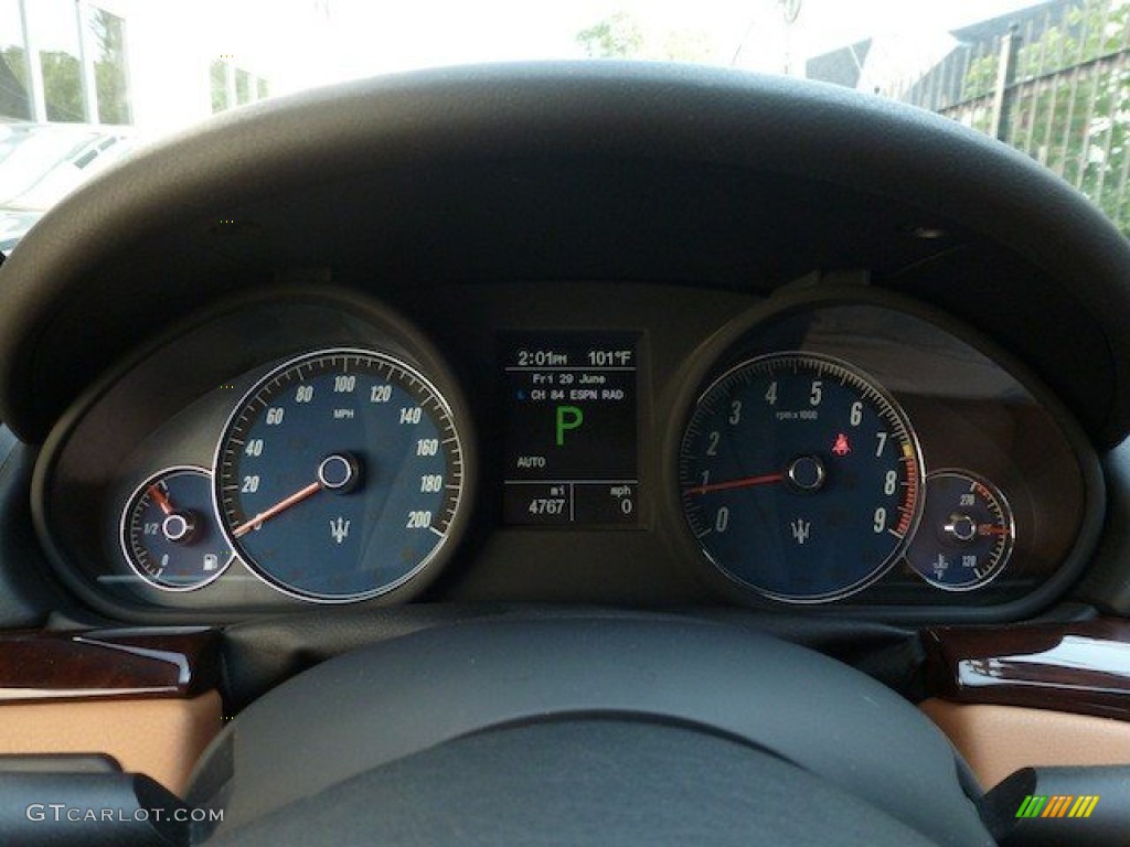 2011 Maserati GranTurismo Convertible GranCabrio Gauges Photo #67382405