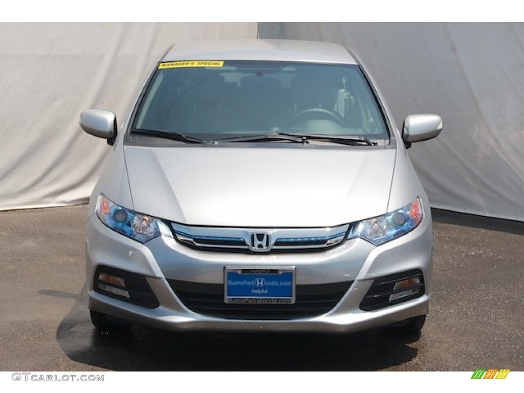 2012 Insight EX Hybrid - Alabaster Silver Metallic / Gray photo #2