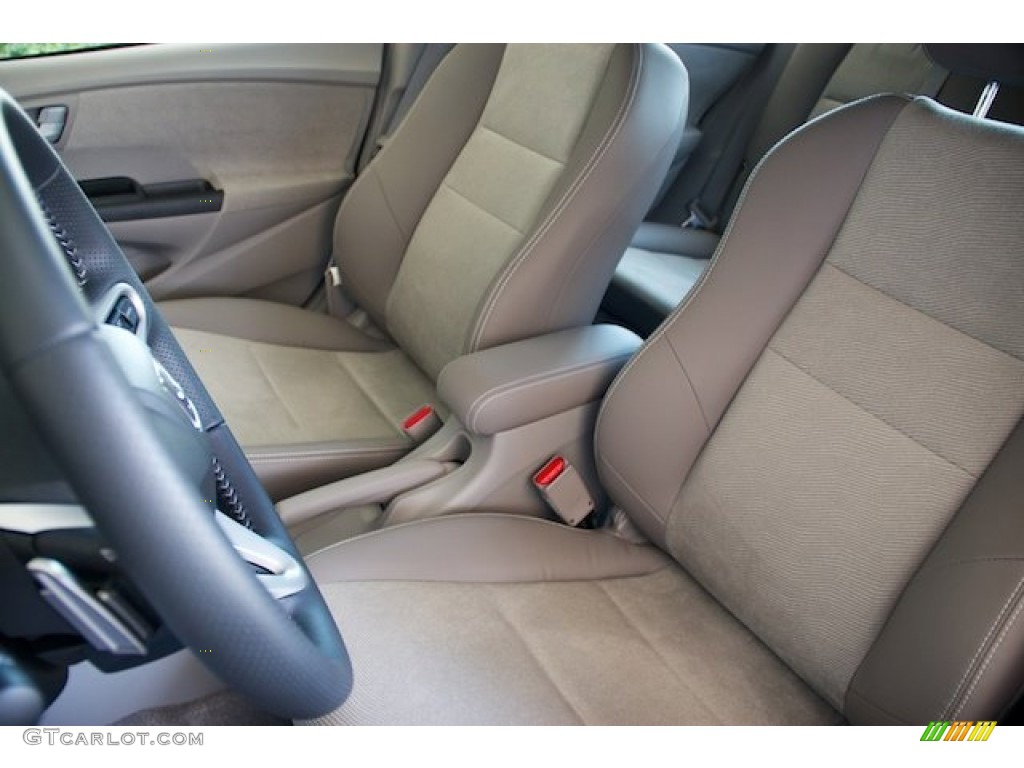 2012 Insight EX Hybrid - Alabaster Silver Metallic / Gray photo #10