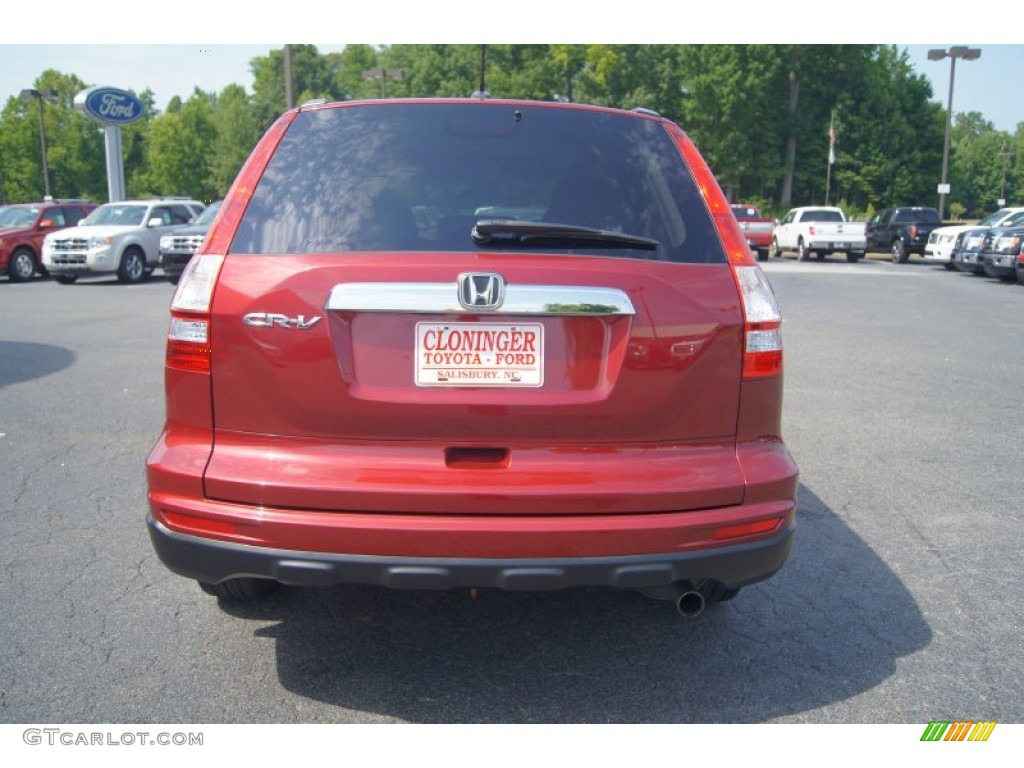 2010 CR-V EX-L - Tango Red Pearl / Gray photo #4