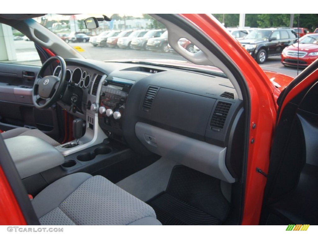 2007 Tundra SR5 Double Cab - Radiant Red / Graphite Gray photo #12