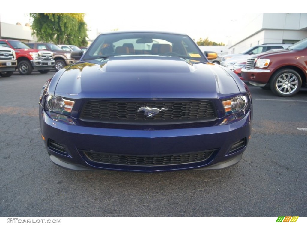 2012 Mustang V6 Coupe - Kona Blue Metallic / Charcoal Black photo #7