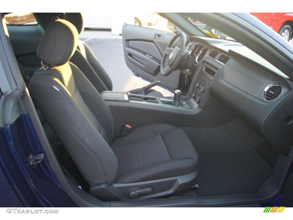 2012 Mustang V6 Coupe - Kona Blue Metallic / Charcoal Black photo #12