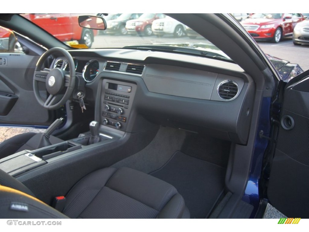 2012 Mustang V6 Coupe - Kona Blue Metallic / Charcoal Black photo #13