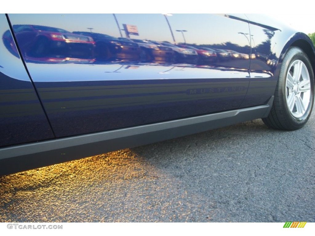 2012 Mustang V6 Coupe - Kona Blue Metallic / Charcoal Black photo #16