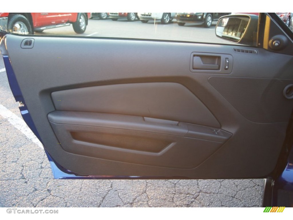 2012 Mustang V6 Coupe - Kona Blue Metallic / Charcoal Black photo #18