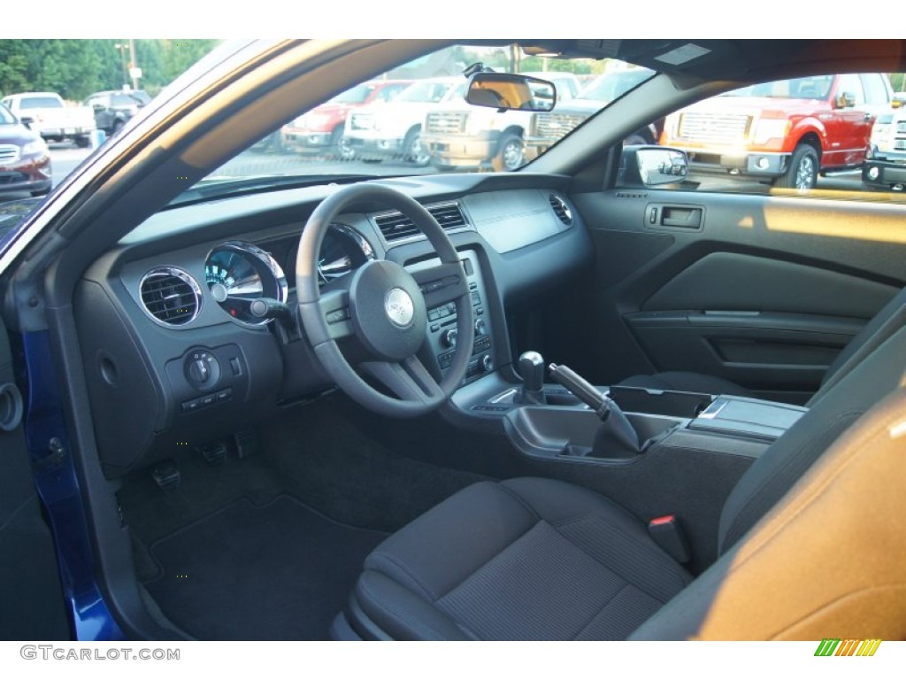 2012 Mustang V6 Coupe - Kona Blue Metallic / Charcoal Black photo #20