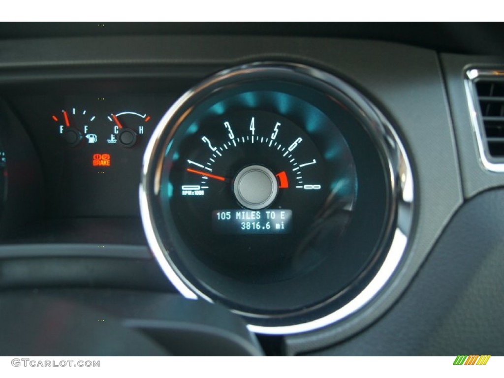 2012 Mustang V6 Coupe - Kona Blue Metallic / Charcoal Black photo #21