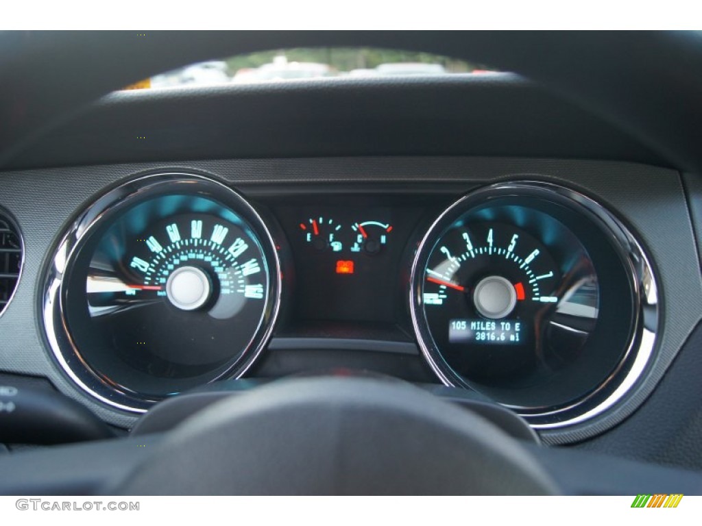 2012 Ford Mustang V6 Coupe Gauges Photo #67387856