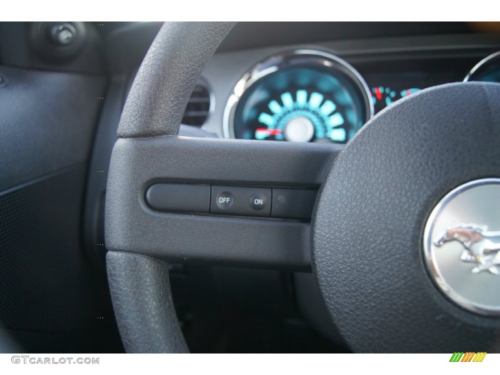 2012 Mustang V6 Coupe - Kona Blue Metallic / Charcoal Black photo #23
