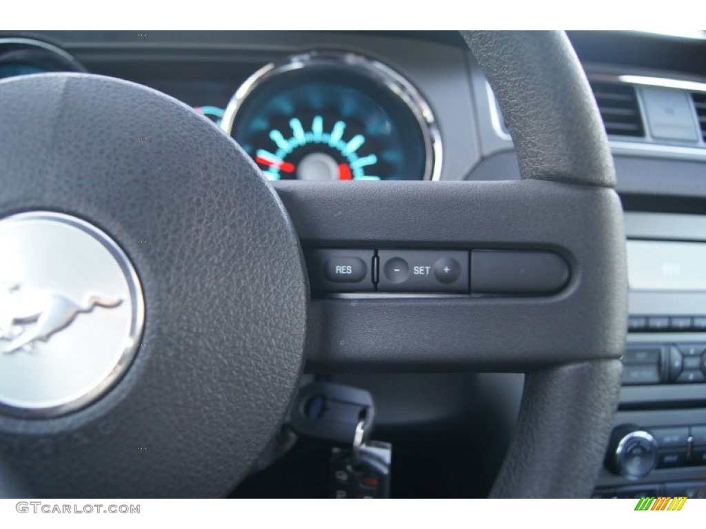 2012 Mustang V6 Coupe - Kona Blue Metallic / Charcoal Black photo #24