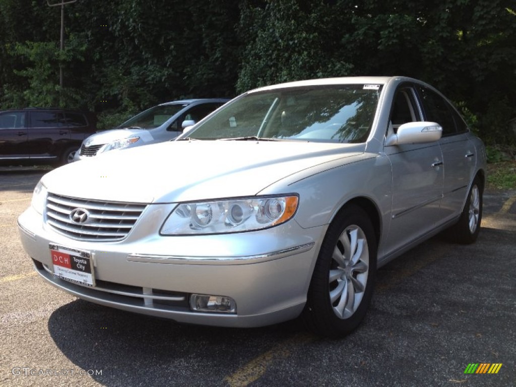 2008 Azera Limited - Silver Frost / Black photo #3